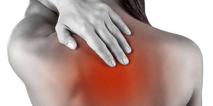 bolesť chrbta s osteochondrózou hrudníka